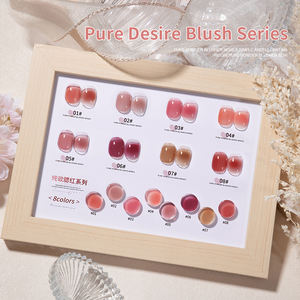 Miss Gooey 10ML Pure Desire Jelly Nail Polish Warna Pink Nude Gel Semi Permanen Manikur UV Gel Nail Art Top Coat Nail Polish - Product Image 5