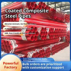 1/2 "-8" ral3000 sơn epoxy Đỏ ul chữa cháy hàn ống thép sch10 <span class=keywords><strong>sch40</strong></span> Ống - Product Image 2