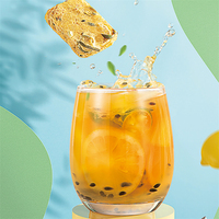 Cubes de thé aux fruits infusés à froid, 10 saveurs, sachets de thé naturels lyophilisés, boîte/bouteille de 15g pour cafés, bars, magasins de boissons, OEM, marque privée