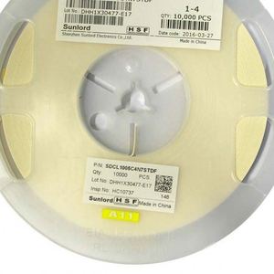 Bulk Discount SDCL1005C4N7STDF 0402 1005 Inductors High-Frequency Inductors 4.7nH 0.3nH 300mA 0.2ohm - Product Image 1