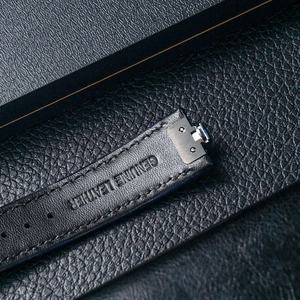 Correa de reloj de cuero genuino de lujo personalizada Jettda para <span class=keywords><strong>Vacheron</strong></span> <span class=keywords><strong>Constantin</strong></span> OVERSEAS Series 4500V 5500V de liberación rápida - Product Image 2