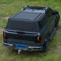 Hardtop pour Ford Ranger avec couvercle de benne électrique rétractable intégré, type camper shell
