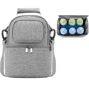 Bolsa Térmica Impermeable de Neopreno de 15L con Correa Cruzada, Bolsillo para Teléfono con Cremallera, Funda para Botella de Agua y Vaso, ¡Gran Oferta! - Product Image 1