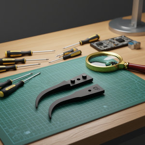 Embouts interchangeables ESD pour pinces 92 81 03, pièces de rechange, outils de précision - Product Image 2