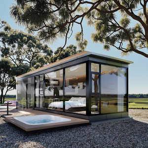 Portable Écologique Préfabriqué Petite Maison En Gros Espace Capsule Hôtel Chambre Utilisation Hôtels Magasins En Acier Villa Déménagement - Product Image 1
