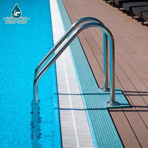 Échelle de <span class=keywords><strong>piscine</strong></span> en acier inoxydable antidérapante de qualité supérieure Water Faery SL Series, acier 304/316, résistant à la corrosion, réglable - Product Image 1