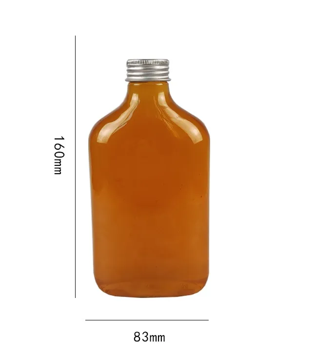 New Design Cheap 380ml Milk Tea Juice Beverage Storage Plastic PET Bottles