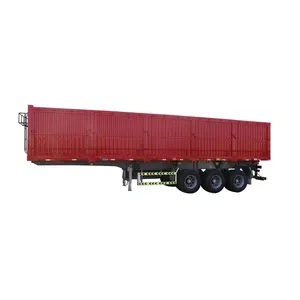 Custom Made Cheap Utility 40-60 Tons Enclosed Factory Direct Tipper Trailer