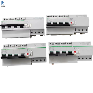 Disjoncteur différentiel C120H 2P 100A 30mA 400V AC, dispositif de protection électrique industrielle, montage sur rail DIN - Product Image 1