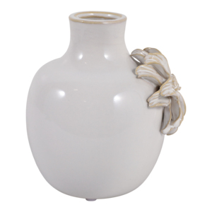 Vaso in Ceramica con Accento Floreale 3D, Decorazione Moderna Boho per Soggiorno, Pezzo d'Arredo per la Casa - Product Image 4