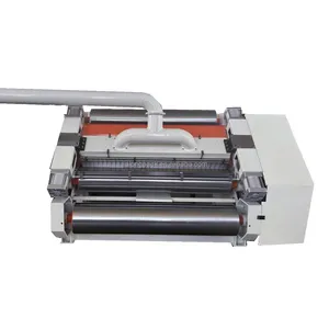 Linha de produção de papelão ondulado JIALONG 2 camadas de aquecimento elétrico tipo dedo máquina de face única