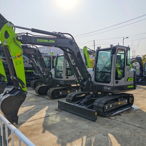 Factory price brand new Zoomlion ZE60G 6 ton Mini Hydraulic Excavator used engineering construction <b>machinery</b> ZE60G ZE155E-10 - Product Image 5