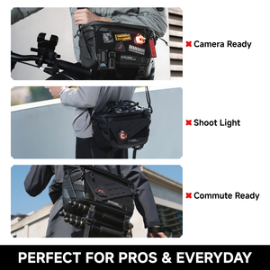 Mini sac de pochette Triangle en Nylon pour <span class=keywords><strong>Nikon</strong></span> pour Canon pour appareils <span class=keywords><strong>photo</strong></span> reflex Sony sac à main pratique pochette à bandoulière pour <span class=keywords><strong>petit</strong></span> numérique - Product Image 4