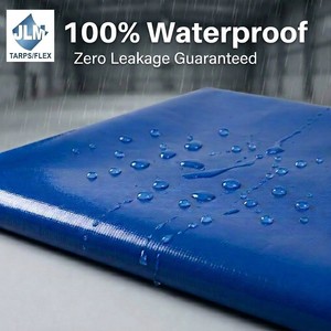 Bâche en PVC robuste enduite Ripstop 600 GSM, imperméable, anti-moisissure, pour couverture de camion, <span class=keywords><strong>remorque</strong></span>, camionnette - Product Image 5