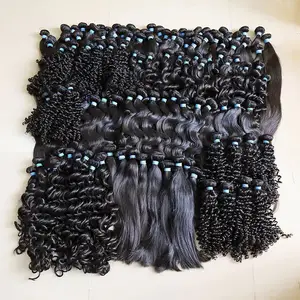 Raw Vietnamese Cuticle Aligned Hair Bundle Double Drawn Raw Indian Hair Bundle Virgin Human Hair Bundles Extensions Vendors