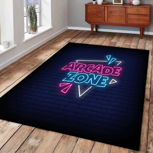 Alfombra <span class=keywords><strong>de</strong></span> estilo Arcade y Teatro <span class=keywords><strong>de</strong></span> <span class=keywords><strong>los</strong></span> <span class=keywords><strong>90</strong></span>, decoración <span class=keywords><strong>de</strong></span> videojuegos <span class=keywords><strong>de</strong></span> calle, alfombra <span class=keywords><strong>de</strong></span> caza para sala <span class=keywords><strong>de</strong></span> <span class=keywords><strong>juegos</strong></span>, realista, Vintage, personalizable - Product Image 6