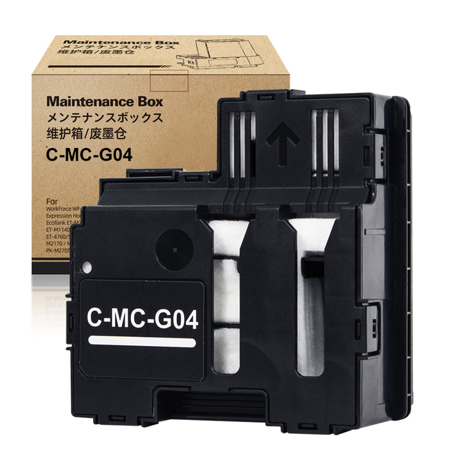 Topjet MC-G04  MC G04 MCG04 Compatible Waste Ink Tank Pad Maintenance Box Cartridge for Canon PIXMA G1130 G2170 G3630 Printer