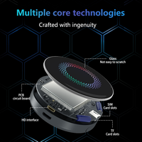 Android 13 Carplay AI Box Kabelloses Android Auto Smart TV Box Intelligentes Autosystem WLAN Unterstützt Netflix YouTube FOTA-Upgrade