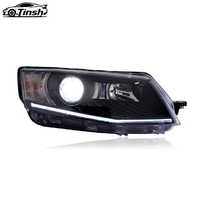 Conjunto de Faros Delanteros para Skoda Octavia 2015-2017, Actualizados con LED, DRL, Lente de Proyector