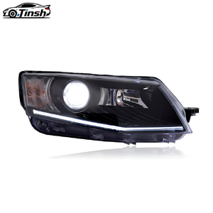 Ensemble de phares Skoda Octavia 2015-2017, mise à niveau LED, lentille de projecteur DRL à effet cils - Product Image 5