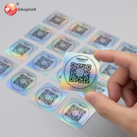 Autocollant de code QR avec logo personnalisé Autocollants personnalisés Étiquette d'authentification/Étiquette d'authenticité Sceau inviolable