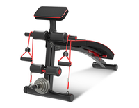 Banc de musculation réglable multi-angles robuste en métal pour usage domestique et professionnel – Vente en gros