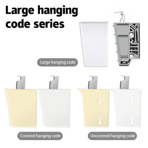 Linkcho גבוהה-סוף abs מדף פלסטיק מתלה סוגר קוד קל התקנה ארון התקנה ארון תלייה - Product Image 6