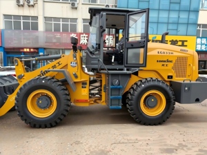 Yellow LG833H Wheel Loader 3 Ton Front End Loader Diesel Construction Equipment - Product Image 4
