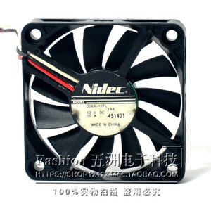 นิเด็ค D06X-12TL 60 มม. 12V 0.10A ตลับลูกปืนพัดลมเงียบสำหรับระบายความร้อน CPU - Product Image 2