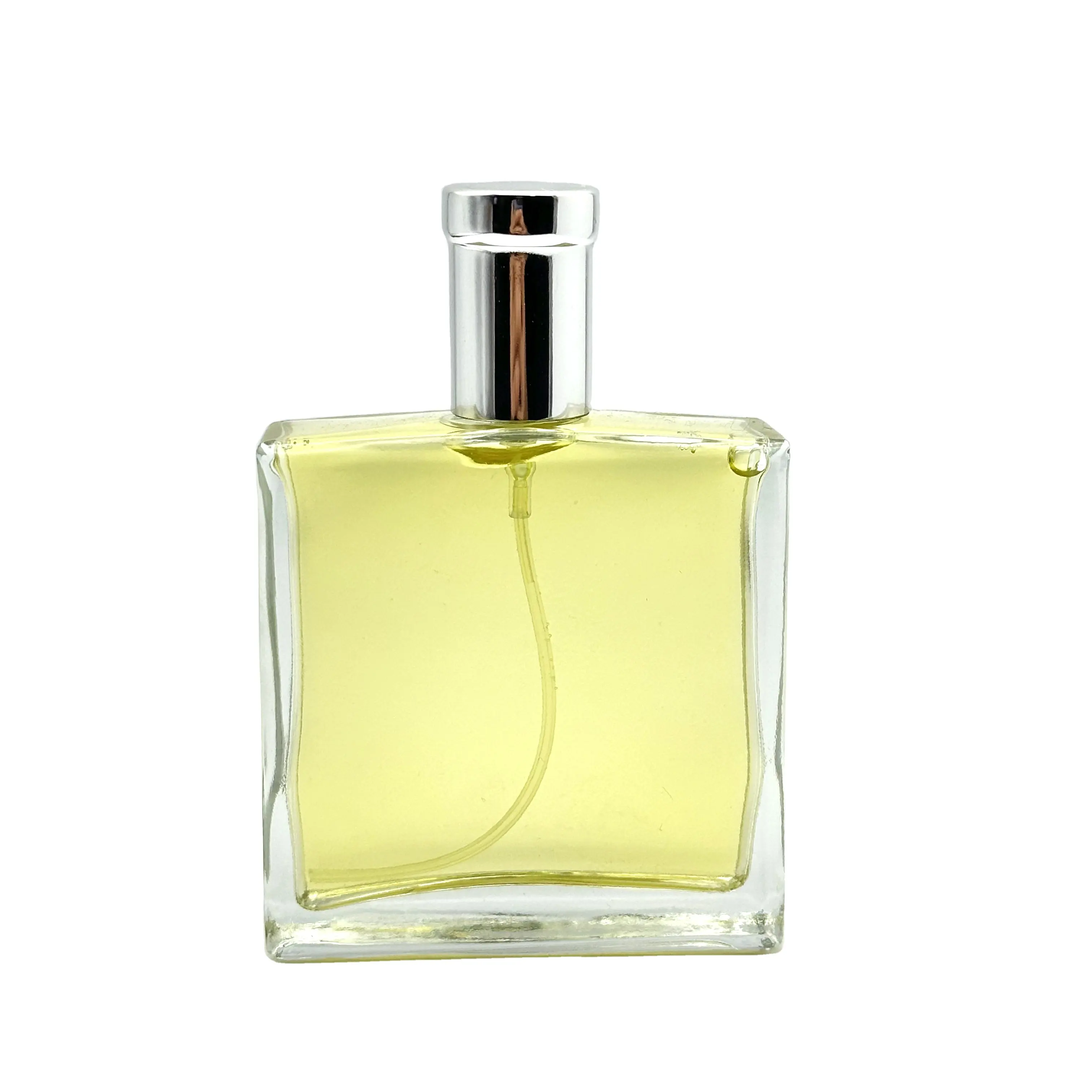 Kutu cam ile ücretsiz örnek parfüm şişesi 30ml 50ml lüks boş kare sprey şişe cam parfüm şişeleri