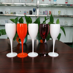 <span class=keywords><strong>Verre</strong></span> à vin rouge créatif en <span class=keywords><strong>plastique</strong></span> à pied haut, style européen et américain, anti-chute, en PC, PS, acrylique – Meilleures ventes - Product Image 2