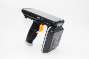 خاتم ذكي بتقنية <span class=keywords><strong>RFID</strong></span> طراز R6100 <span class=keywords><strong>UHF</strong></span> مصنوع من مادة ABS مع ماسح محمول وقارئ يعمل بنظام أندرويد 10 وبطارية 8500 مللي أمبير للتصنيع والمكتبات - Product Image 2