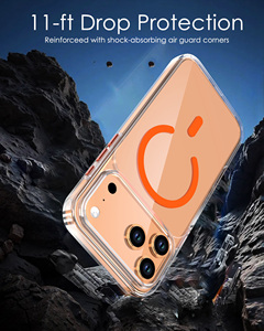 <span class=keywords><strong>Coque</strong></span> de téléphone transparente magnétique antichoc pour <span class=keywords><strong>iPhone</strong></span> 17 <span class=keywords><strong>Pro</strong></span> <span class=keywords><strong>Max</strong></span>, <span class=keywords><strong>compatible</strong></span> avec la charge sans fil, <span class=keywords><strong>coque</strong></span> transparente pour <span class=keywords><strong>iPhone</strong></span> 17 16 15 14 13 12 <span class=keywords><strong>11</strong></span> - Product Image 4
