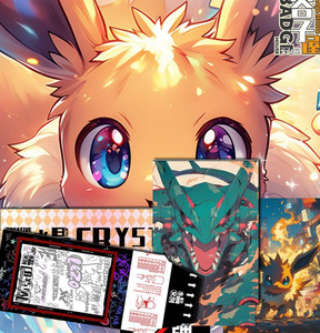 Nuove Carte Pokémon QM, Lancio del Prodotto, Gioco di Carte Preferito dai Bambini, Personalizzato per Giochi da Tavolo per Bambini - Product Image 1