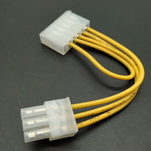 MX4.2 6 핀 CPU 메인보드 전원 공급 장치 연장 코드 케이블 수-암 커넥터 와이어 하네스 - Product Image 3