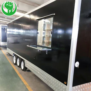 Remolque de Biblioteca de Acero Inoxidable Personalizado de 7 m con Diseño de 4 Ruedas para Puesto de Noticias y Quiosco de Libros, Carro Móvil - Product Image 6