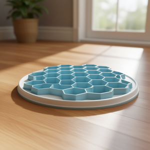 Bandeja de Alimentación Lenta para Abejas, Gris Azulado, 30 cm, Comedero para Mascotas - Product Image 3