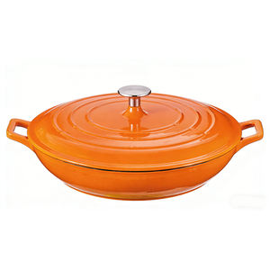 Marmite à pain émaillée antiadhésive de 31 cm et 3,9 L, de qualité alimentaire, écologique, en fonte émaillée, type <span class=keywords><strong>cocotte</strong></span> hollandaise - Product Image 3