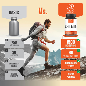 Cápsulas de Digestión de Shilajit y Musgo Marino Directo de Fábrica, Shilajit del Himalaya para Mejorar el Sistema Inmunológico, Maca, Ashwagandha, Shilajit para Adultos - Product Image 4