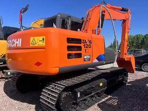 Excavatrice sur chenilles Hitachi d'occasion à faible nombre d'heures de fonctionnement et à prix réduit, modèle Zx120 Zx120-6, en stock à vendre - Product Image 4