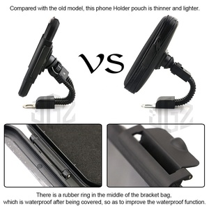 Supporto Impermeabile per Telefono da <span class=keywords><strong>Moto</strong></span>, Montaggio su Specchietto Retrovisore, Custodia per <span class=keywords><strong>Piaggio</strong></span> Medley Liberty <span class=keywords><strong>MP3</strong></span> Beverly GILERA GP NEXUS - Product Image 4