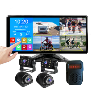 Heavy Duty Mobile Trailer 4Ch <span class=keywords><strong>Pantalla</strong></span> dividida 10,36 pulgadas BSD Carplay Auto AirPlay Monitor Car DVR Recorder Monitor <span class=keywords><strong>para</strong></span> camión autobús - Product Image 2