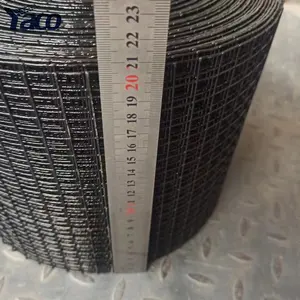 Galvanized Black PVC Coated 8inch Wire Roll Mesh For Solar Panel Birds Guard