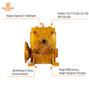Supror odm התאמה אישית להתאמה אישית סדרת Wp תולעת הילוכים הילוכים מהירות מפחית עבור בנייה חווה שידור - Product Image 4