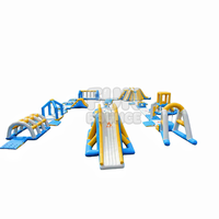 Parque Acuático Inflable GRATIS FUN BOUNCE, Material de PVC, Tamaño Personalizado, TUV, para Exteriores