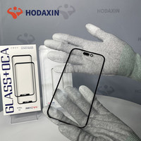 Ackcong 100% Nouveau Verre Extérieur OEM + Colle OCA pour Écran Tactile LCD iPhone X-17 Pro Max Pièces de Remplacement et Réparation
