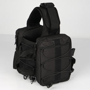 Chất lượng cao vải con chó saddlebag ba lô với dây kéo đóng cửa Thiết kế di động cho sử dụng ngoài trời đôi túi tính năng phản chiếu - Product Image 6