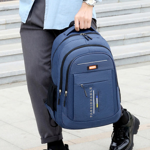 Laptop <b>Backpack</b> 16 Inch <b>Large</b> Capacity Unisex Gray Business Travel School Bag - Product Image 3