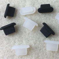 Prise usb en caoutchouc de silicone noir étanche de haute qualité personnalisée en usine