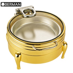 <span class=keywords><strong>Berman</strong></span> ร้านอาหารและโรงแรมอุปกรณ์ induction bain marie อาหารอุ่นต่ำราคาชุดบุฟเฟ่ต์ไฟฟ้าสำหรับ chafing จาน - Product Image 6